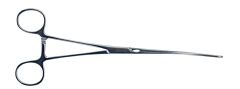 KRUUSE Intestinal Forceps, curved, 23 cm