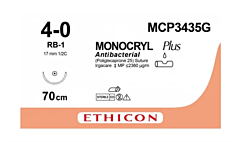 Monocryl mcp3435g usp 4-0 rb-1 70 cm 12 stuks LVT ONBEKEND