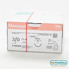 Monosyn usp 3-0 hr-22 70 cm 36 stuks