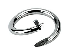 Neusring e.m. 57 mm chroom per stuk