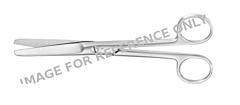 Schaar chirurgisch 16,5 cm recht stomp/stomp