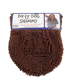Dog Gone Smart Dirty Dog Shammy, brown