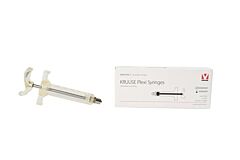 KRUUSE Plexi Syringe, luer lock, 10 ml