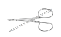 Schaar prepareer stevens 10 cm gebogen