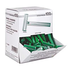 Scheermesjes disposable 100 stuks