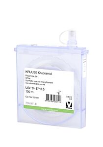 KRUUSE Krupramid Suture, USP 0, 100 m