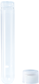 Verzendbuis + dop 13 ml ronde bod. 25 st UITVERKOPEND