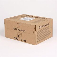 Spuit/naald BD tbc 1 ml 0,5 x 16 120 stuks