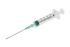 Spuit/naald groen BD 5 ml 21G 0,8 x 40 100 stuks