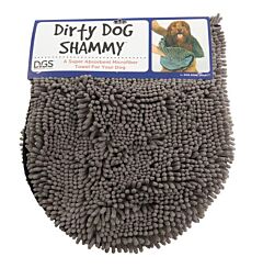 Dog Gone Smart Dirty Dog Shammy, grey