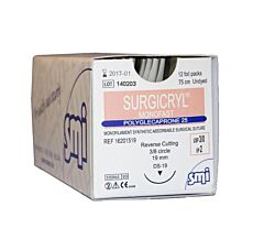 Surgicryl monofast ep-2 usp 3-0 ds19 75 cm 12 stuks
