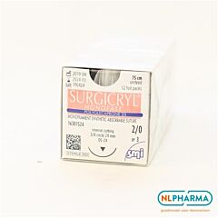 Surgicryl monofast ep-3 usp 2-0 ds24 75 cm 12 stuks