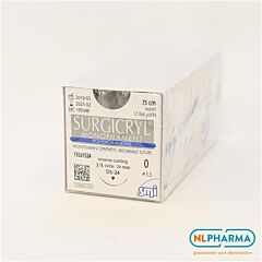 Surgicryl monofilament ep-3,5 usp 0 ds24 75 cm 12 stuks