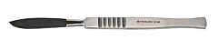 Scalpelmesje met vast handvat KRUUSE fig. 9