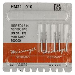 Tandunit boortje figuur 21 iso 010 fg 5 stuks WEEK 47