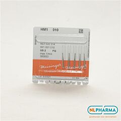 Tandunit boortje figuur hm 1 iso 010 fg 5 stuks