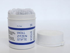 Tepelstift wol in vaseline 20 stuks UITVERKOPEND
