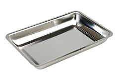 Instrument tray 30x21x4 cm stainless