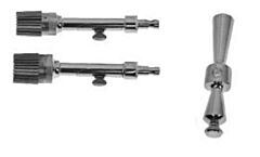 Trephine met 2 kronen paard 19 mm en 22 mm