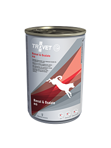 TROVET blik Renal & Oxalate hond 6 x 400 gram RID