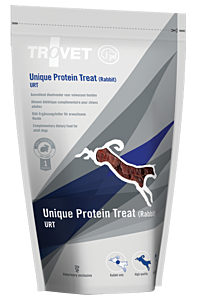 TROVET Unique Protein Treat (Rabbit) URT dog 125g