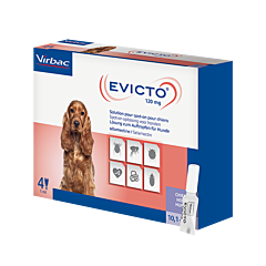 Evicto spot-on hond 10-20 kg 4 pipet