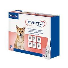 Evicto spot-on hond 20-40 kg 4 pipet