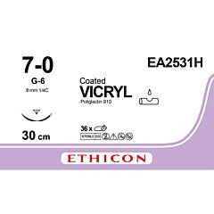 Vicryl EA2531H usp 7-0 g6 30 cm 36 stuks