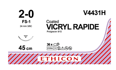 Vicryl Rapide v4431h usp 2-0 fs-1 45 cm 36 stuks