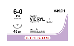 Vicryl ongekleurd V492H USP 6-0 p-3 45 cm 36 stuks