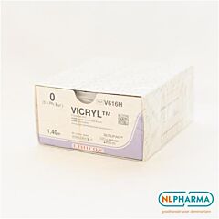 Vicryl v616h usp 0 1 x 140 cm 36 stuks