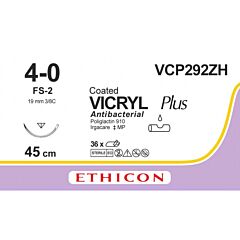 Vicryl vcp292zh usp 4-0 fs-2 45 cm 36 stuks