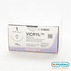Vicryl V480h usp 1 cp 70 cm 36 stuks