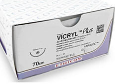 Vicryl vcp998h usp 3-0 v-7 70 cm 36 st.