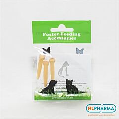 Voedingsset Catac reserve spenen small 3 stuks