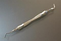 Wortelhevel remeeus/fahrenkrug kiezen. Voor gebitsinspectie/