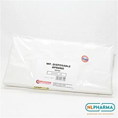 Operatieschort Millpledge Poly (economy) 100stuks