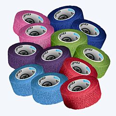 Millpledge Wrapz eazy tear 7.5cm x 5 meter colorpack 12 st.