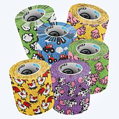 Millpledge Wrapz funny farm 10cm mix pack