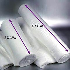 Millpledge Zorbo-g : watten/gaas rol 45cm - 500gr