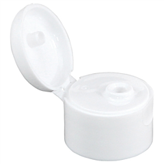 Klapdop wit 28 mm voor medicijnfles per 100 stuks
