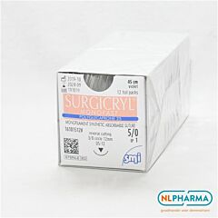 Surgicryl Monofast EP-1 USP 5-0 DS12 45cm 12st violet