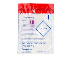 Lekvrije Sealbag UN3373 met pouch (175x275mm) 100 stuks