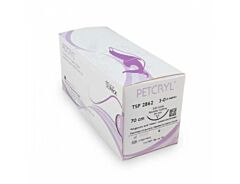 Hechtdraad 3/8 circle rev. cutting, 24mm, 76cm, 3-0 12 stuks