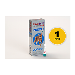 Bravecto Plus Spot On Kat 2,8-6,25kg 1pip.