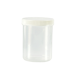 Tablettenflacons 170 ml Transparant met dop 35 stuks