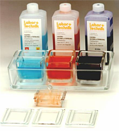 Schalenset glas/hars, excl. Hemacolor