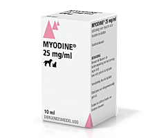 Myodine 25 mg/ml opl. v inj. 10 ml