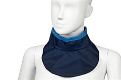 Schildklierbeschermer velcro sluiting, blauw