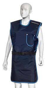 Röntgenschort S, blauw